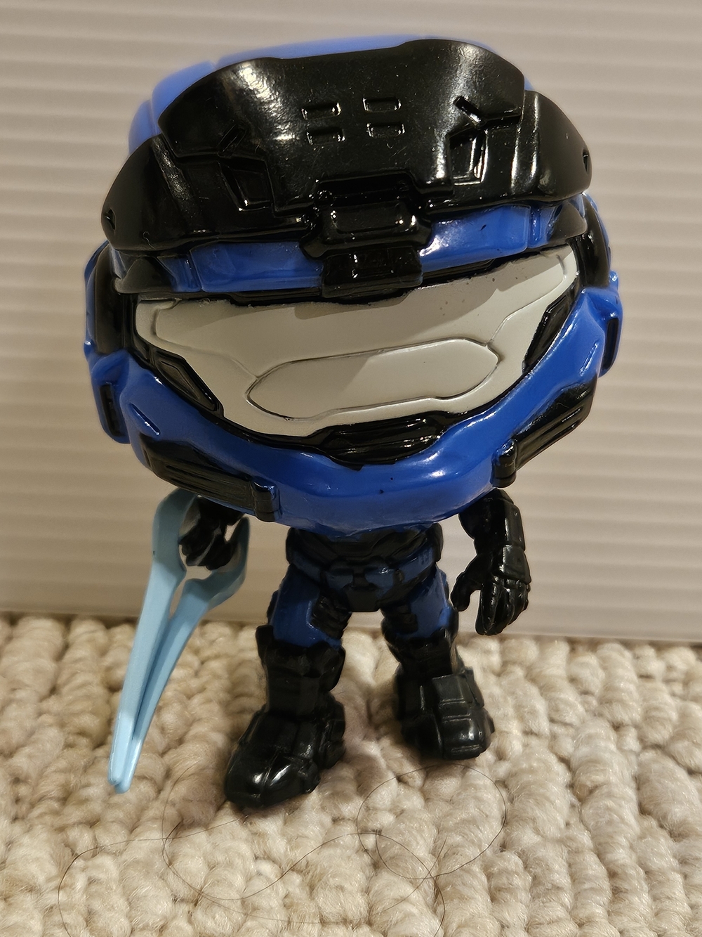 Funko Pop! Halo Infinite Blue Spartan Mark V[B] with Energy Sword (#21)-No Box